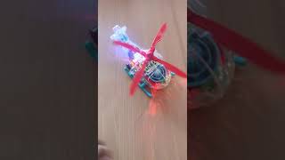 Gear Transparent Electric Helicopter Toy for Kids