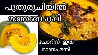 വളരെ പെട്ടെന്ന് സ്വാദിഷ്ടമായ മത്തങ്ങ കറി ||  Easy Pumpkin curry ||Pumpkin Recipes