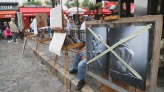 Los pintores de Montmartre le plantan cara al Ayuntamiento de París