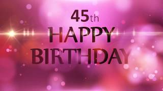 Mom's 45th Birthday Celebration | Sharon Brewster