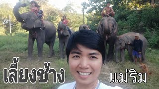 EP:136 เลี้ยงช้างที่ปางแม่ริม Guay Kanta เที่ยวกับกันตะ Great trip with Kanta