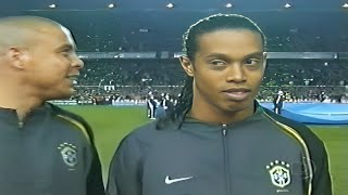 Big Ronaldo Phenomenon & Magical Ronaldinho Had Fun for Brazil In 2004