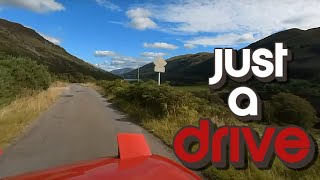 360 Drive Around Loch Voil | POV Drive VR 360