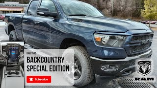 2022 Ram 1500 BackCountry Special Edition  | Patriot Blue Pearl Coat | 4x4