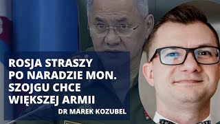 Putin zwołał pilną naradę z wojskowymi. Wizyta Zełenskiego w USA | dr Marek Kozubel