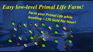 Farming 5 HOURS of PRIMAL LIFE in Zangarmarsh! | WoW TBC Classic Primal Life Gold Farm