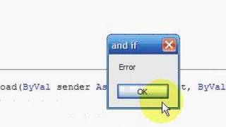 VB.net 2008 beginner tutorial Part 4