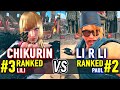 T8 🔥 CHIKURIN (#3 Ranked Lili) vs LI R LI (#2 Ranked Paul) 🔥 Tekken 8 High Level Gameplay