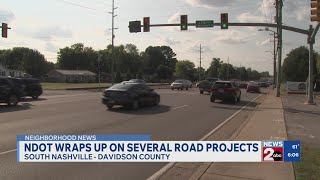 NDOT wraps up on several road projects