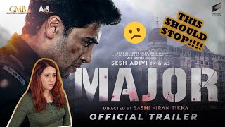 Major trailer reaction | Adivi Sesh | Sobhita Dhulipala | Saiee Manjrekar | Mahesh Babu |Sashi Kiran