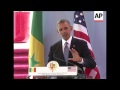 4:3 Obama clashes with African host over gay rights; comments on Snowden, Mandela, Supreme Court rul