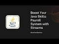Java Stream MAGIC:Calculate Salaries, Find Highest-Paid Employee and Filter by Department in Seconds