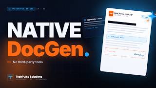 Salesforce Native Document Generation Demo | Dynamic PDF Automation Without Third-Party Tools