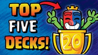 20 Win Challenge BEST Decks! — Complete GUIDE For Clash Royale 20 Win Challenge!