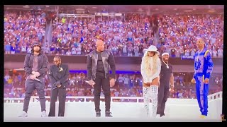 Super Bowl LVI Halftime Show with Dr. Dre, Snoop Dogg, 50 Cent, Mary J Blige, Kendrick Lamar, Eminem