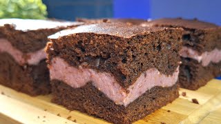 Chocolate Brownie Cake The BEST recipe you've ever tried! Every bite is a delight