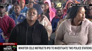 Minister Cele instructs IPID to investigate two police stations