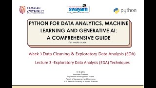 WEEK 2 - LECTURE 3 - EXPLORATORY DATA ANALYSIS (EDA) PRACTICAL