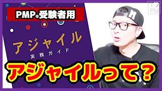 【PMP受験者用】５分で「そもそもアジャイルって･･･」／PMP勉強方法／プロジェクトマネジメント