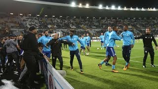 Marseille player (Patrice Evra) | kick Marseille fan (02.11.2017)