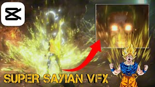 GOKU Super Saiyan VFX on Capcut