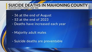 Recent Mahoning County suicide statistics released