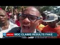 #ZimElections2018 - MDC claims results fake