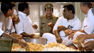 मेरी जेल में चिकन बिरयानी चल रही है || #Brahmanandam Hindi Dubbed Comedy Video