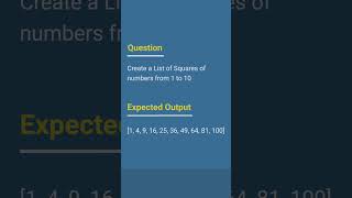 Python Interview Questions List Comprehension Video 1 #tjpython