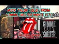 The Rolling Stones - Mick Taylor Solos from Gimme Shelter Movie 1970 (Guitar Cover)