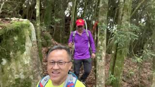 橫 沙 笛（橫嶺山 沙蓮山 笛吹山 ）下切至3.5K林道  路陡 又濕又滑 全記錄