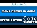 Make Games in Java - Episode 1 - Installing Java and Eclipse