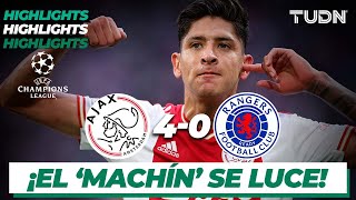 Highlights | Ajax 4-0 Rangers | UEFA Champions League 22/23-J1 | TUDN