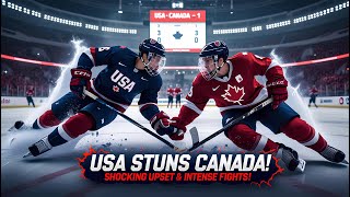 USA vs. Canada – The Most INTENSE Hockey Showdown of 2025! 🔥 | United Sports