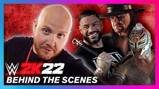 The Undertaker, Roman Reigns, Alexa Bliss, Rey Mysterio \u0026 MORE film for the WWE 2K22 trailer!