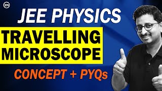 JEE 2025: Travelling Microscope Experiment | Concept + PYQs | Physics | Eduniti | Mohit Sir