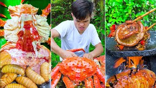 Best real food ever! | Grilled The Heart, King Crab Alaska | TikTok Funny Videos