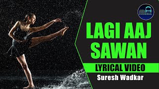 Lagi Aaj Sawan Ki | Lyrical Video | Chandni | Vinod Khanna, Sridevi | Suresh Wadkar I Romantic Songs