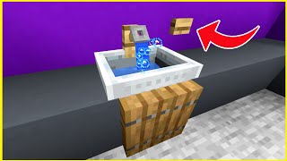 How to make a Working SINK in MINECRAFT