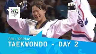 Taekwondo - Chinese Taipei Double Gold  | Full Replay | Nanjing 2014 Youth Olympic Games