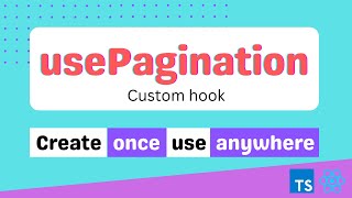 How to add pagination with react hooks