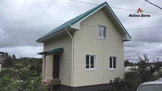 Каркасный дом 6х6 для ПМЖ. г. Екатеринбург