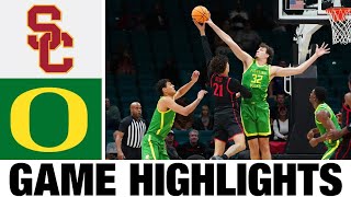 #12 Oregon vs USC Highlights | NCAA Men's Basketball | 2024 College Basketball