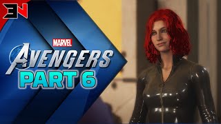 Marvels Avengers Part 6 - BLACK WIDOW RETURNS - Marvels Avengers Lets Play
