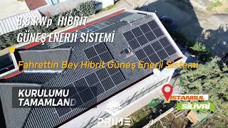 FAHRETTİN BEY VİLLA GES - ARTIK ENERJİSİNİ GÜNEŞTEN ALACAK | Prime Solar Enerji