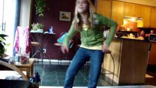 Zoe Doing The Hoedown Throwdown. ;)