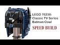 LEGO 76238: Classic TV Series Batman Cowl Speed Build