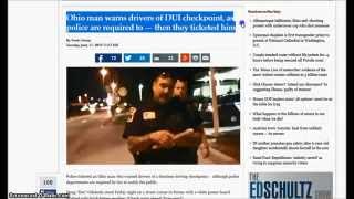Man Ticketed For Warning Drivers About Sobriety Checkpoint - 116