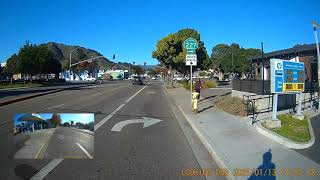 Higuera to Broad St via South St Rt 227 in SLO