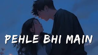 Pehle Bhi Main | Vishal Mishra | (Slowed + Reverb) | Animal